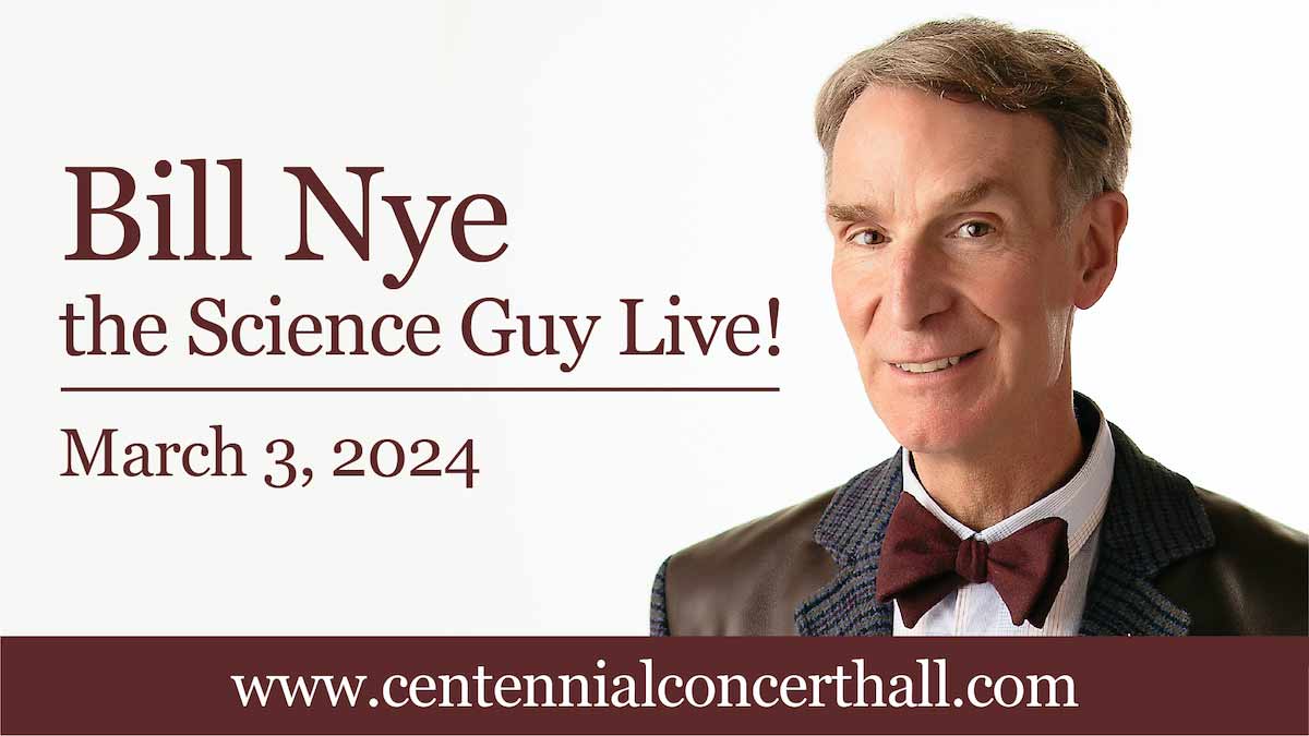 Bill Nye - Winnipeg - March 3, 2024 - Centennial Concert Hall