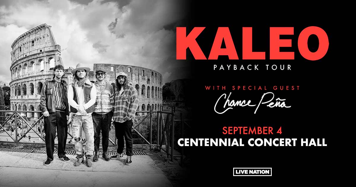 Kaleo - Centennial Concert Hall